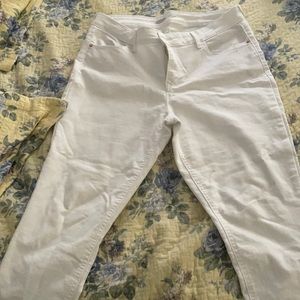 White super skinny jeans